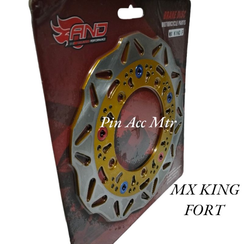 Piringan Disc cakram depan/Fort Diameter 245mm Model polos/Grigi frouting PNP motor MX king Depan