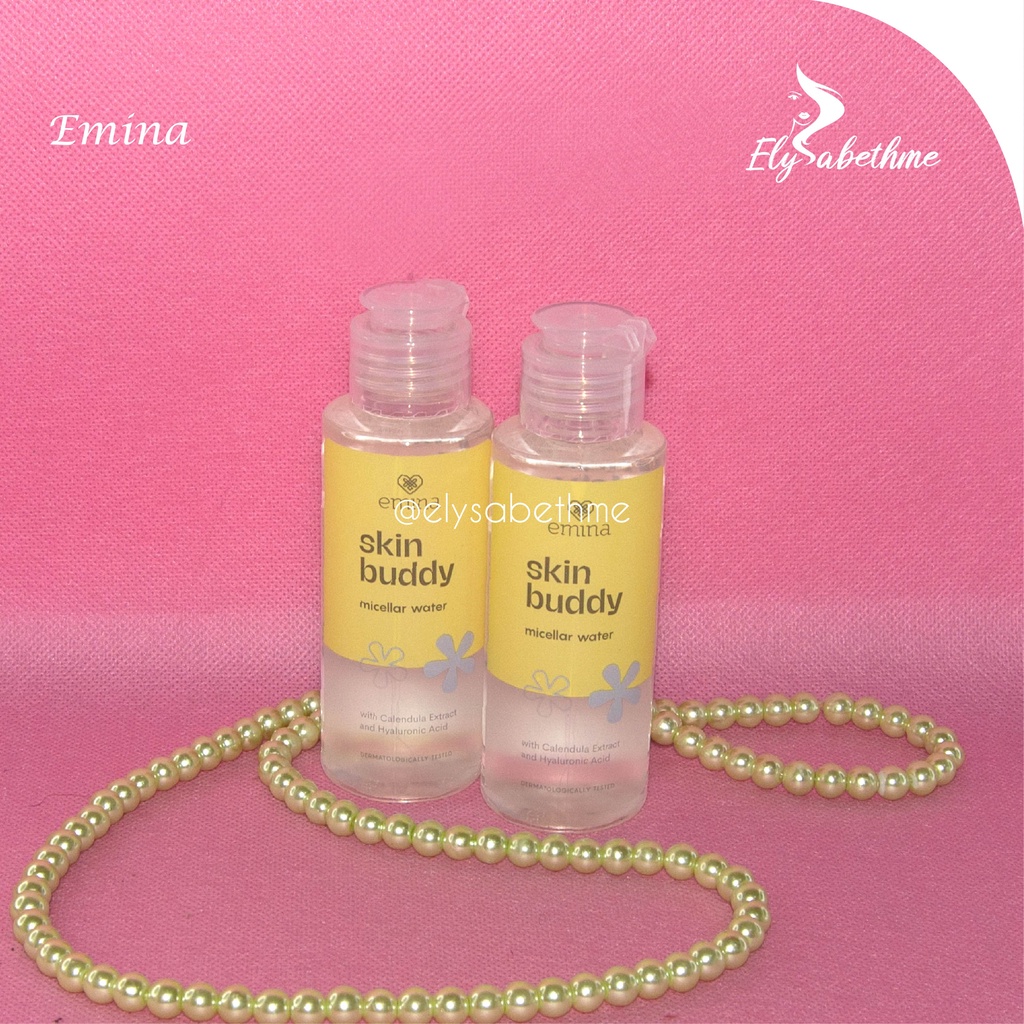 ✿ELYSABETHME✿ ˜”*°• emina •°*”˜. Emina Skin Buddy Micelar Water pembersih wajah cepat angkat makeup dan bedak