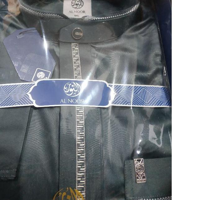 BISA COD ✔️JUBAH AL NOOR PRIA/GAMIS POLYSTER/AL NOOR BORDIR/JUBAH SAUDI|KD3