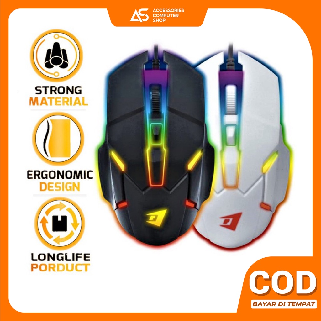 Mouse Gaming Jertech M300 Rocket RGB