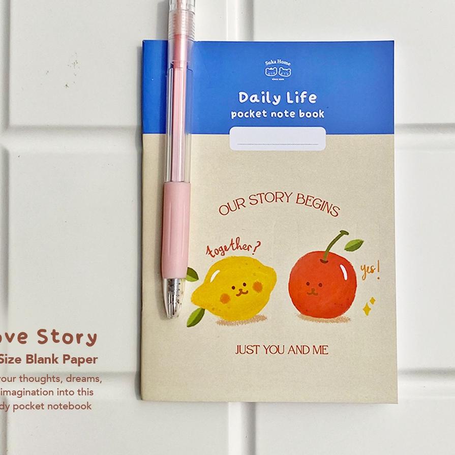 

Pasti Laris Daily Life Pocket Notebook | Diary Agenda | Buku Catatan | Journal Book | Buku Kecil Mini | Diary Catatan Aesthetic A6 Size 30 halaman by Suka Home~