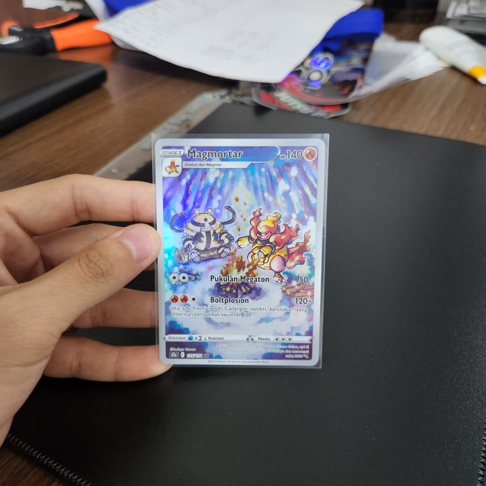 Kartu Pokemon Indonesia - Vstar Semesta - Magmortar AR