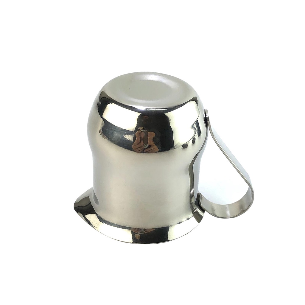 Milk Frothing Stainless Steel Frother Pitcher Handle Cangkir Dengan Spout Jug Alat Dapur Camping Hotel Reatsurant