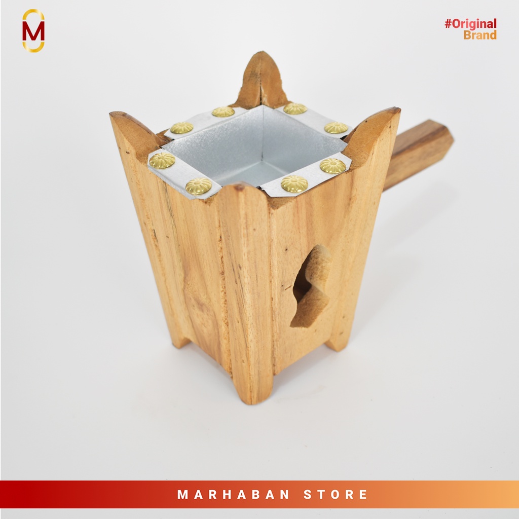 Mabkhara Prapen Kayu Pembakaran Dupa Bukhur Buhur Aromaterapi | Incense Burner Bakhoor