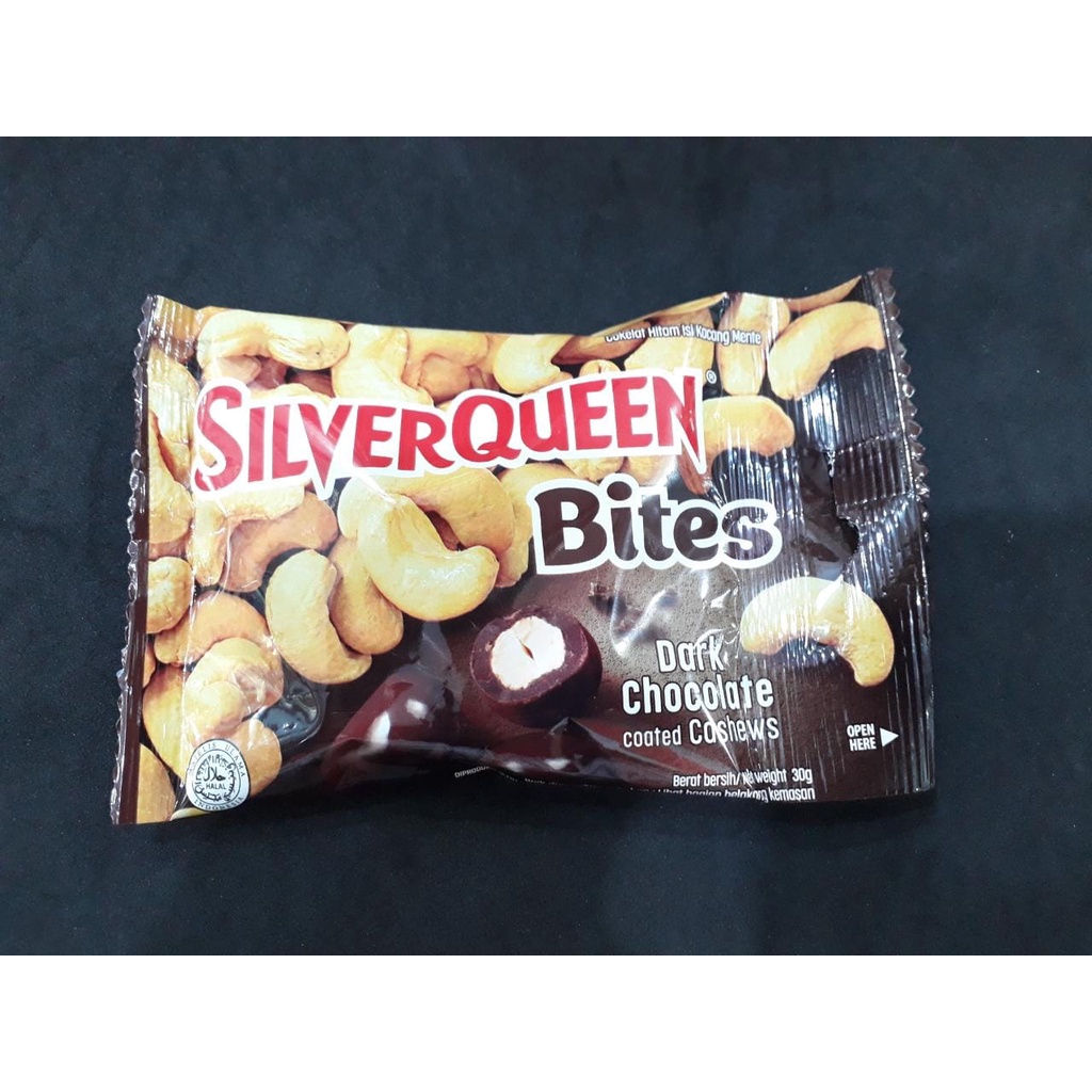 

SILVERQUEEN BITES DARK CHOCOLATE 30g