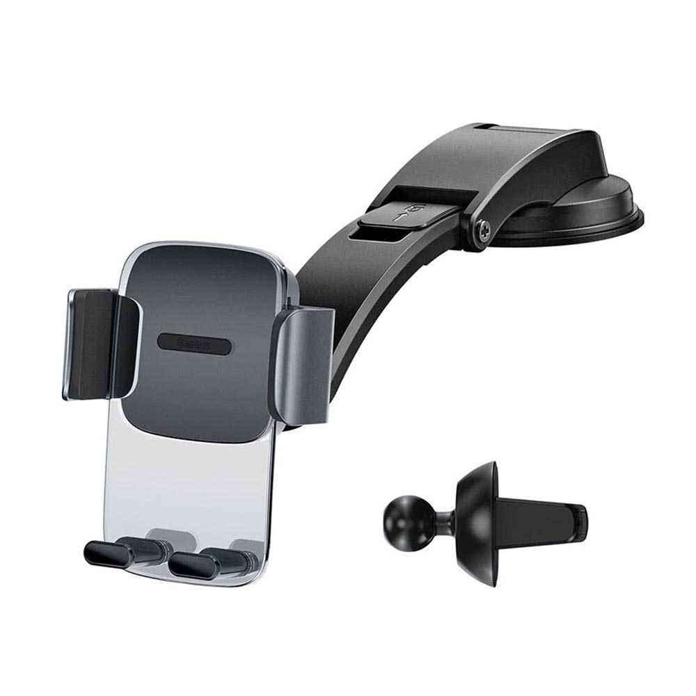 Baseus Holder Smartphone Mobil Air Vent Dashboard Mount - SUYK000001 ( Mughnii )