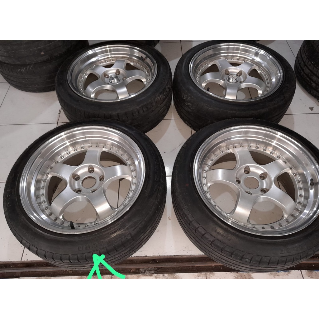 Velg Mobil Bekas Seken Ring 18 BRISKET R18X8,5-9,5 Lubang 5