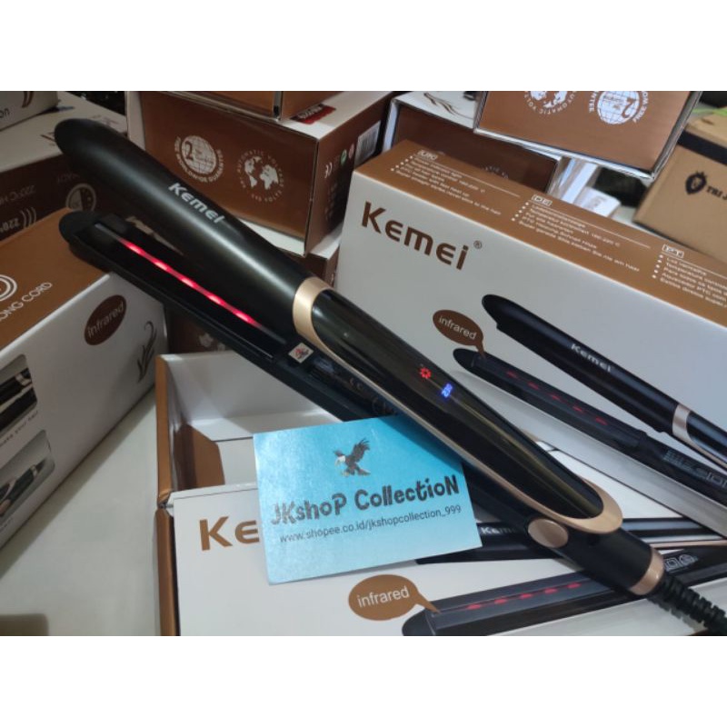 Catok Rambut ORIGINAL  KEMEI KM-2131 / PROFESIONAL HAIR IRON