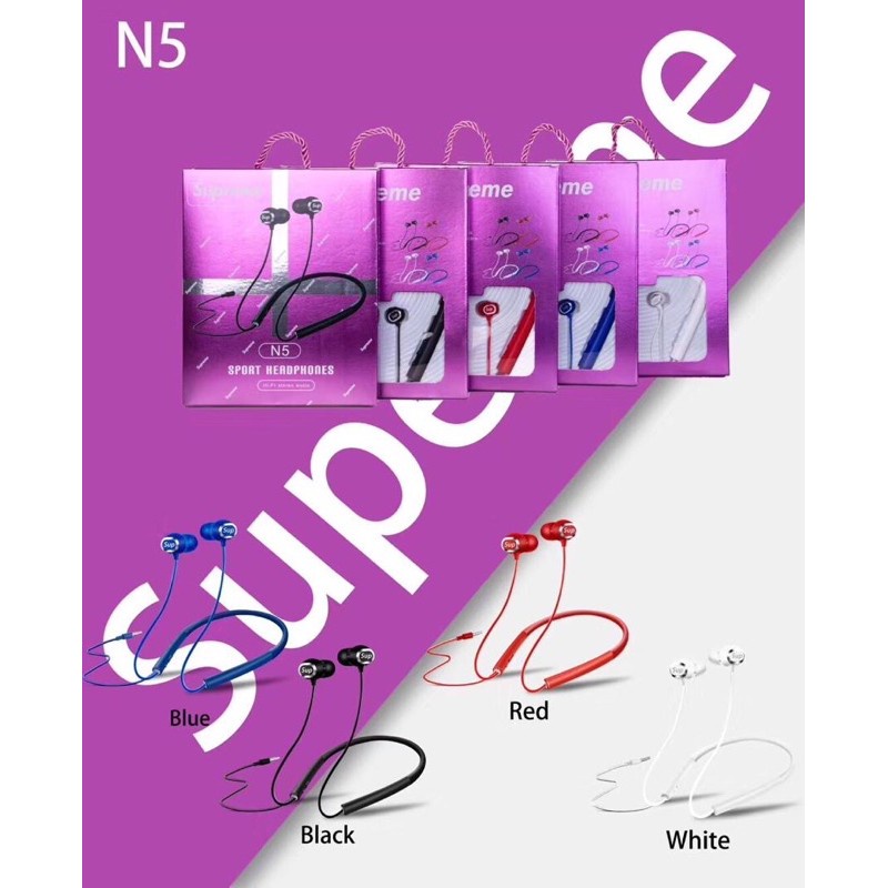 headset /handsfree musik supreme colours type N5