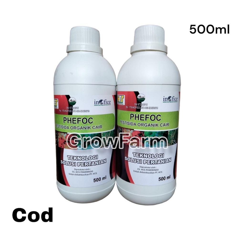 Pestisida PHEFOC HCS 500 ML Pestisida Organik Cair Pembasmi Hama Tanaman
