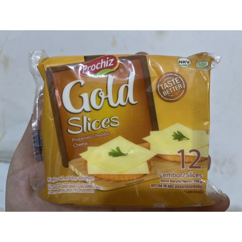 

Keju slice Prochiz Gold isi 10