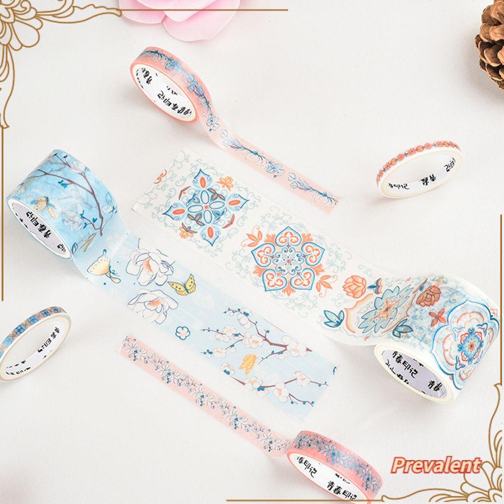 Preva 6roll/Set Washi Tape Baru Kualitas Tinggi Scrapbooking Gadis Hati INS DIY Bahan