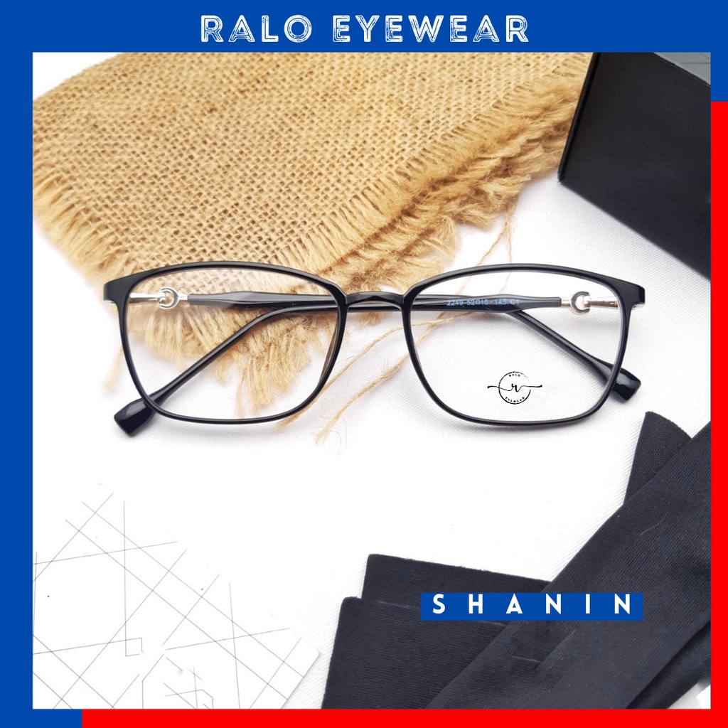 Kacamata SHANIN frame kotak wanita - 2249