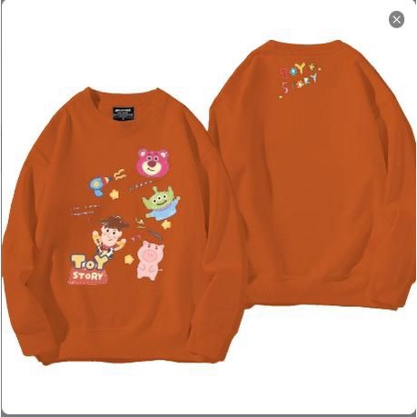 LETS GET TOGETHER SWEATER CREWNECK TOY LOTSO SWEATER OBLONG WANITA