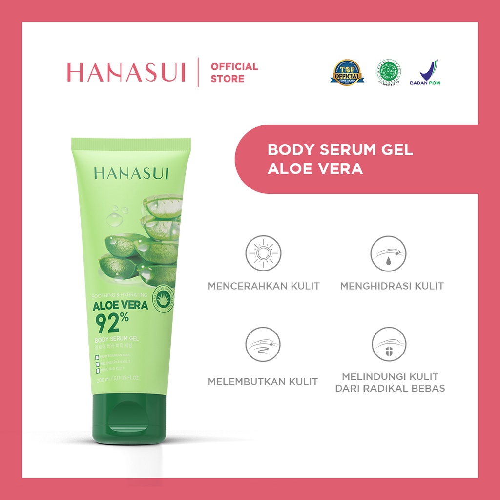 Hanasui Body Serum Gel Aloe Vera