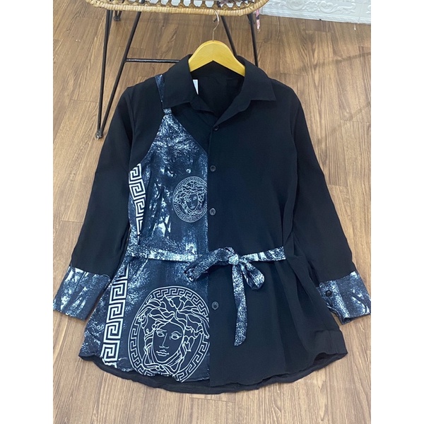 BD_KEMEJA VERSACE HALF / ATASAN WANITA