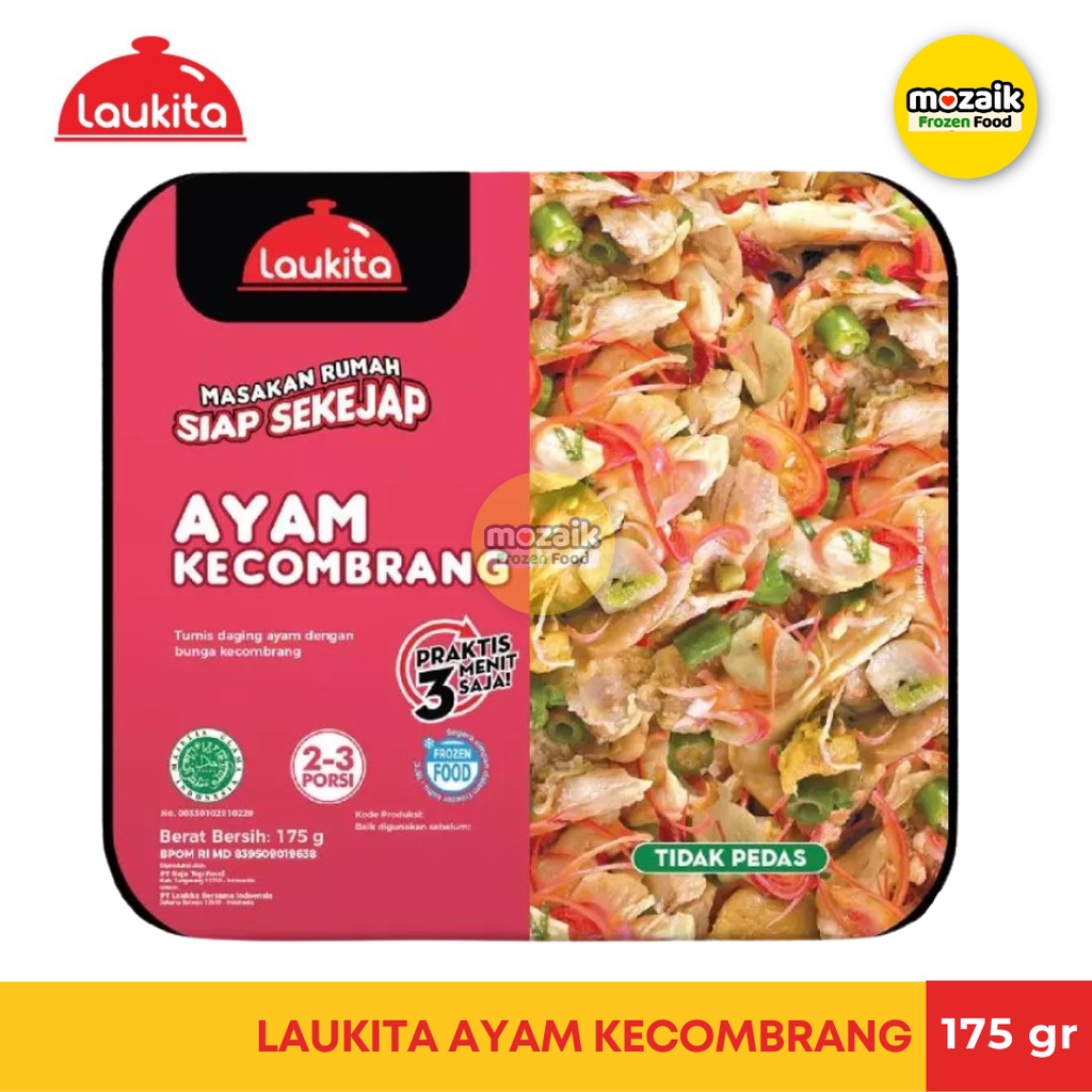 Laukita  Ayam Kecombrang  Frozen Mart Frozen Food Palembang 175gr