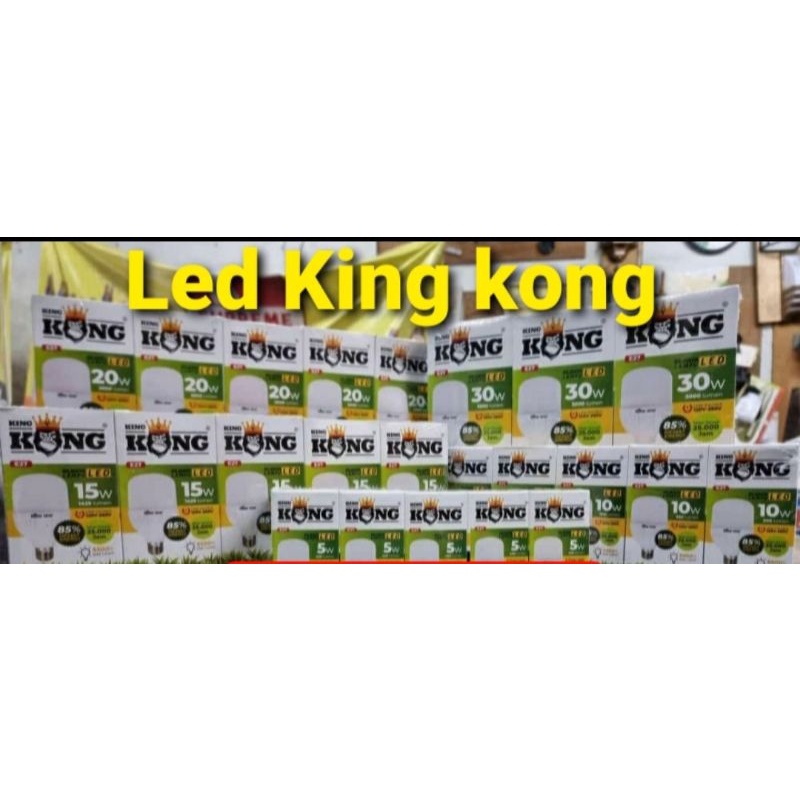 PROMO Lampu LED King Kong Nyala terang murah