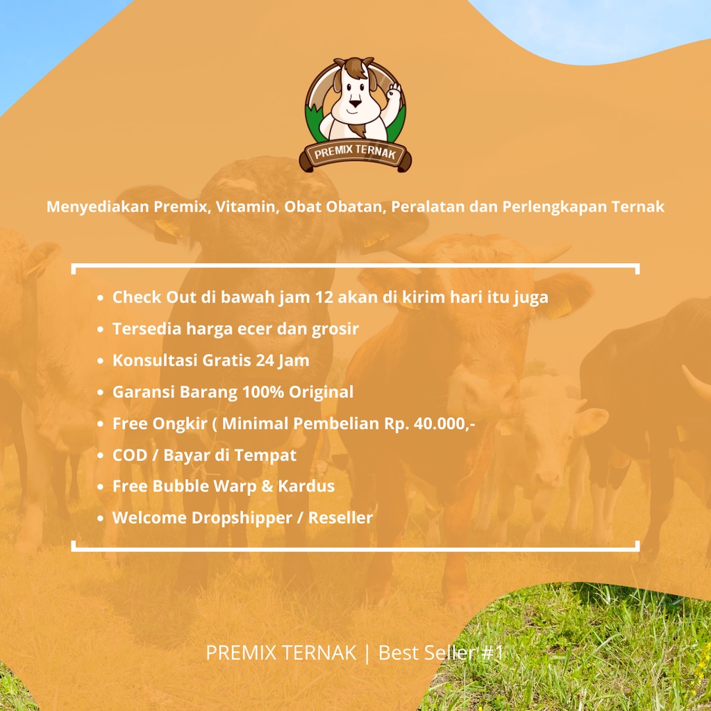 Toxin Binder Ternak 1 Kg - Mycoguard - feed additive pengikat Toxin jamur pada pakan Ternak