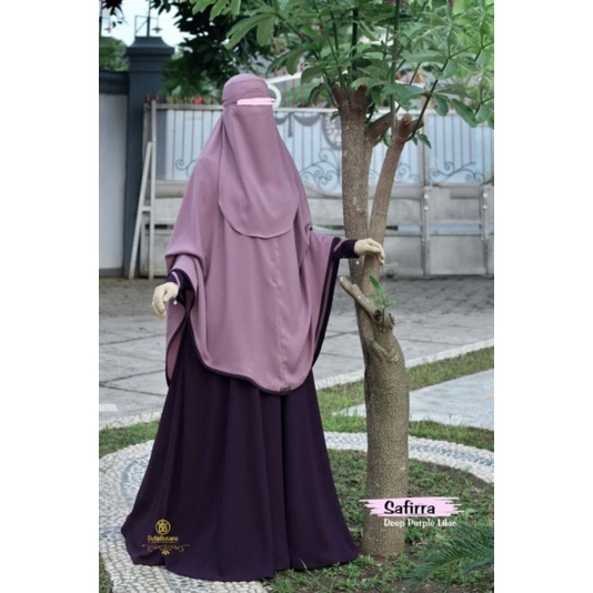 Set gamis Syar'i Safirra Duta Busana