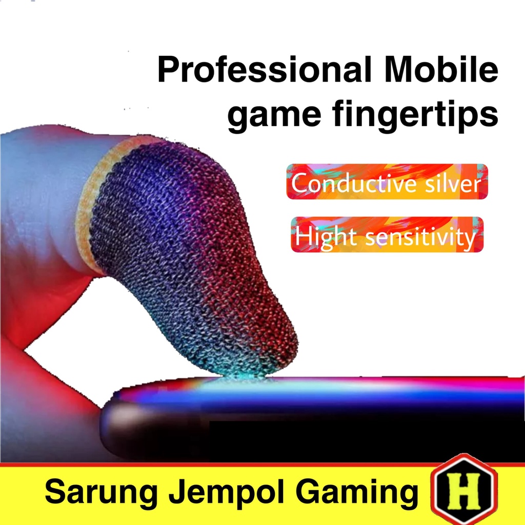 Promo Sarung Jari Jempol Gamers Anti Keringat Basah Game PUBG Mobile Legend - Fids Store