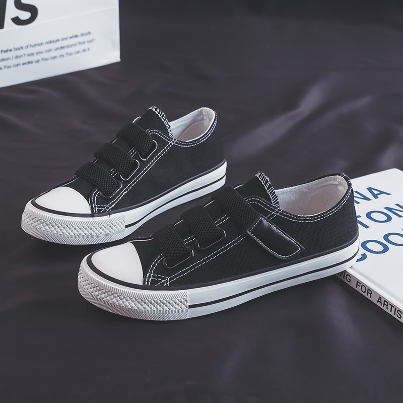 [DUNIA FASHION] Sepatu Wanita Sneakers Kanvas Tali Gepeng Import Premium Quality DF 621