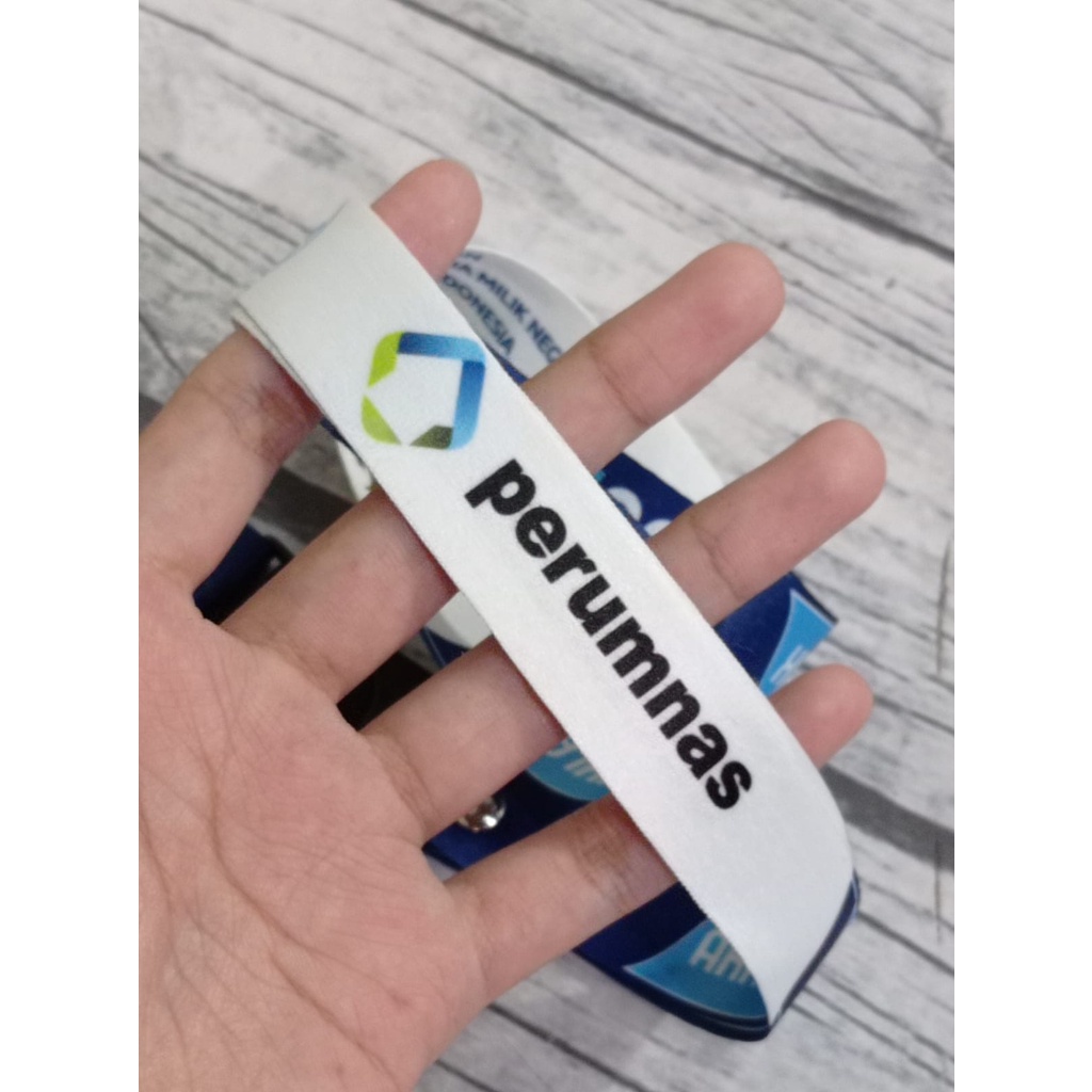 

Pancawarna - Cetak Lanyard BUMN PERUMNAS | custom logo | print lanyard - gantungan hp - holder - yoyo logo - premium