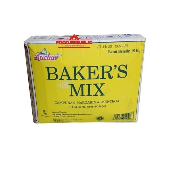 

limited STOCK!BAKERS MIX ANCHOR 1 KG BUTTER BLEND HALAL IMPORT UTK KUE KERING|KD6