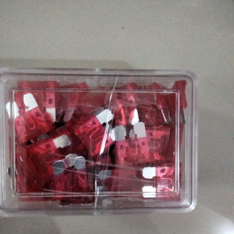 sikring tancap besar 10A isi 100 pcs