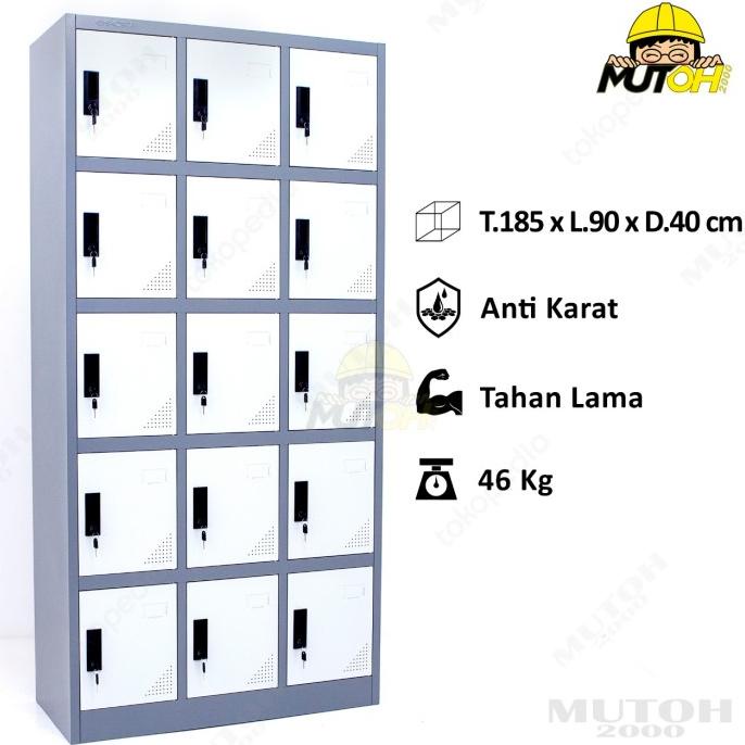 

NEW SALE LOKER BESI LOCKER BESI 15 PINTU - LC315 STOK TERBATAS