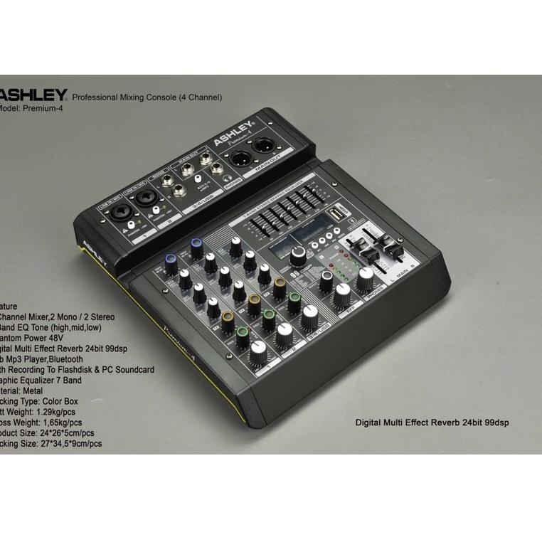 NEW PRODUCT れ Mixer ashley MIX 400 / Ashley Better 4 / Ashley Premium 4 original 4 channel mixer bluetooth Z❅