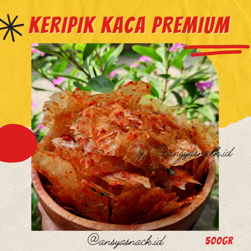 

ANSYASNACK KERIPIK KACA KRIPCA KERIPIK BELING 500GR