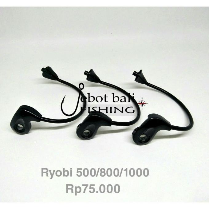 Bail Arm Bailarm Hitam Reel Ryobi 500 800 1000 - Spare Part Ryobi