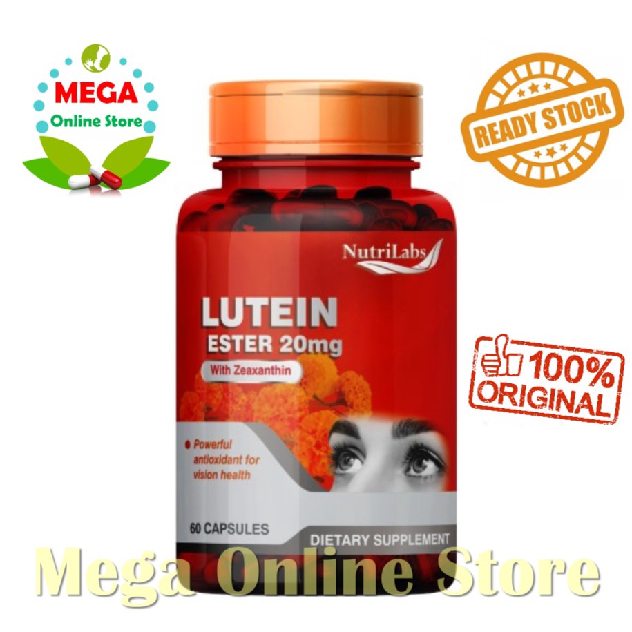 Nutrilabs Lutein Ester 20 mg with Zeaxanthin 60 Kapsul