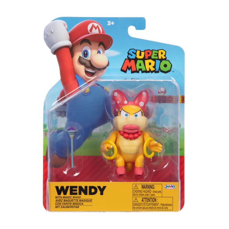 Super Mario 4" - Wendy Koopa with Magic Wand