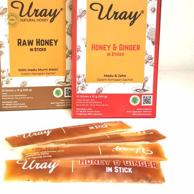 

Terlaris!! Madu Uray Stick Sachet 120gr ( 10 stick x 12gr ) / Madu Murni Sachet / Madu Utan.