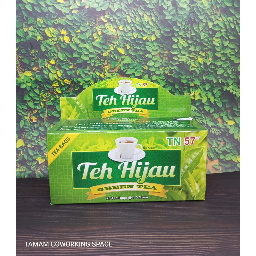 

Teh Hijau Green Tea TN 57 ( Pelansing badan Isi 25 Kantong ) 100 % Alami