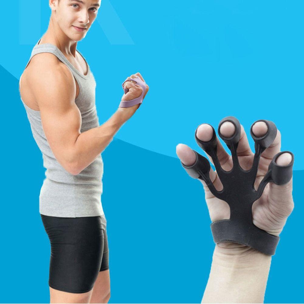Top Finger Training Wrist Stretcher Trainer Untuk Atlet &amp; Musisi Pereda Nyeri Meningkatkan Ketegangan Lengan Silikon Kekuatan Pada Jari