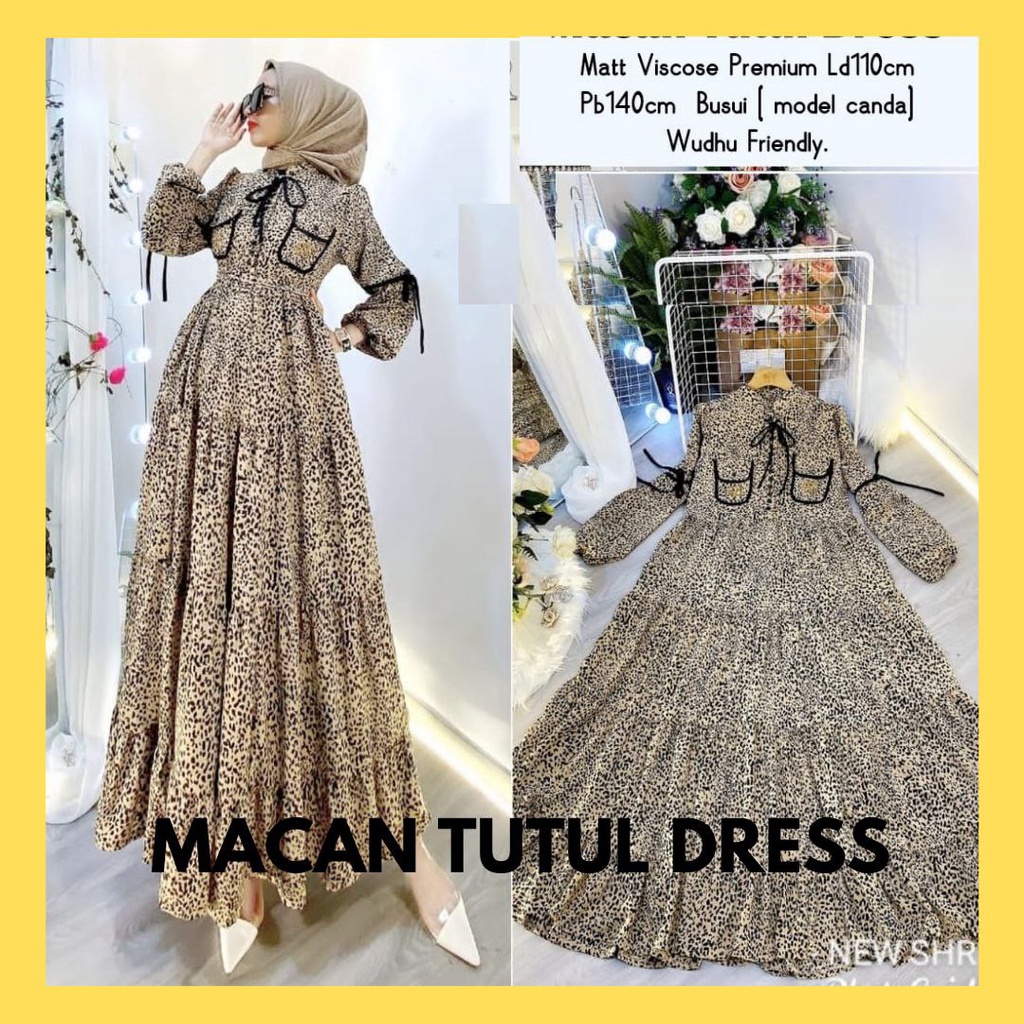 Macan tutul dress