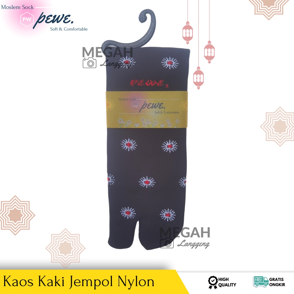 ( 6 &amp; 12 pasang ) Kaos kaki motif BUNGA campur isi 12 pasang kaos kaki sudah kemas satuan - Kaos kaki jempol Muslimah kaoskaki krem telapak bermotif lucu Bintang Polkadot Pisang Love - kaos kaki jempol warna warni - kaos kaki muslimah