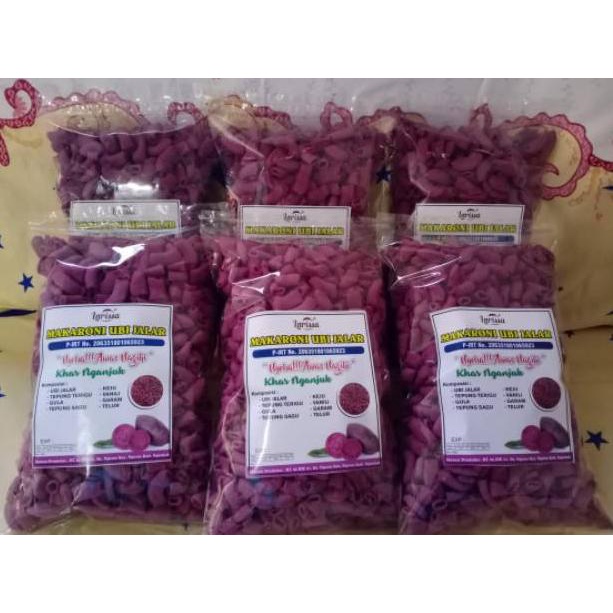 

(K-G6G(♥) MAKARONI UBI JALAR KEMASAN PLASTIK PP proses cepat