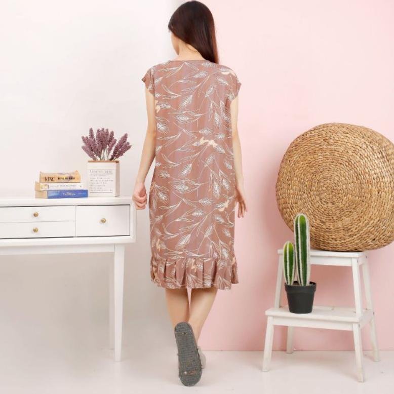 DASTER TUNIC RUFFLE SQUIREL / DASTER RUFFLE MURAH SELUTUT / DASTER REMAJA KEKINIAN ‣ MTL.21De22ѕ