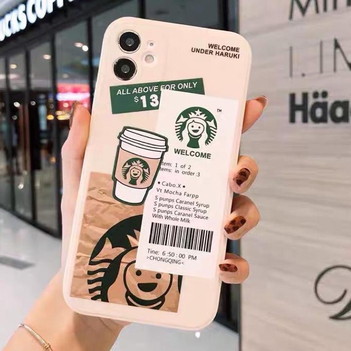 ㅵ CASE STARBUCKS SOFT CASE CASING INFINIX SMART 4 5 6 HOT 9 HOT 9 PLAY HOT 10 PLAY HOT 11S HOT 11 PL