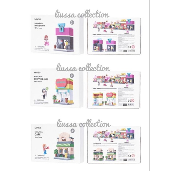 Mainan Miniso - Scene Series Building Blocks