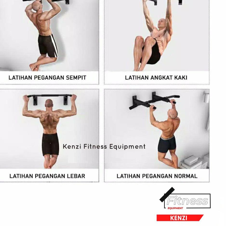 New Trending Pull Up bar di Rumah / Chin Up / Iron Gym Alat fitness Door chin up, Doorway Gymbar