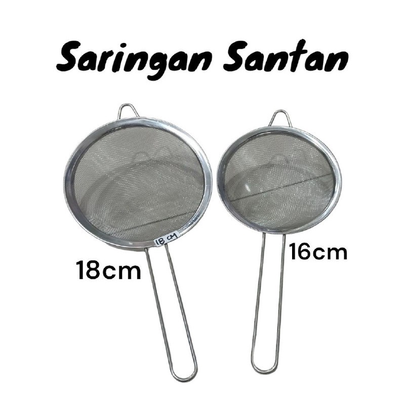 Jual Saringan Stainless Saringan Minyak Saringan Santan Shopee Indonesia 2598