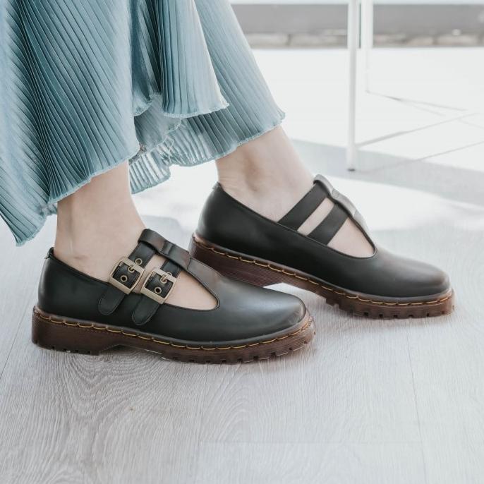 Dianable - Kara Docmart Charcoal