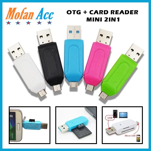 Card Reader OTG - MicroSD - SD OTG +Card Reader