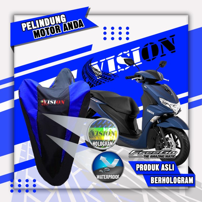COVER MOTOR SARUNG MOTOR PENUTUP MOTOR YAMAHA FREEGO WATERPROOF