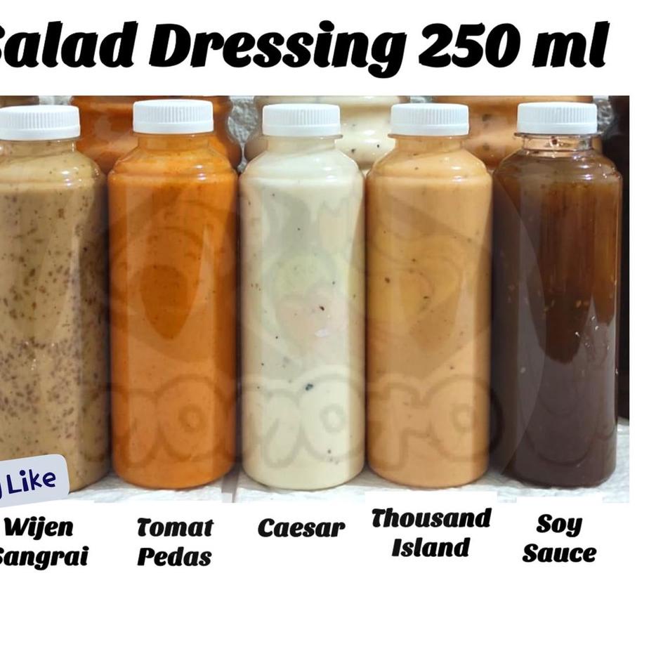

SALAD DRESSING 250 ml Caesar Thousand Island Roasted Sesame Soy Sauce Spicy Tomato ㅹ